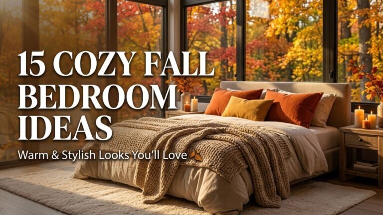 15 Cozy Fall Bedroom Ideas to Transform Your Space This Season